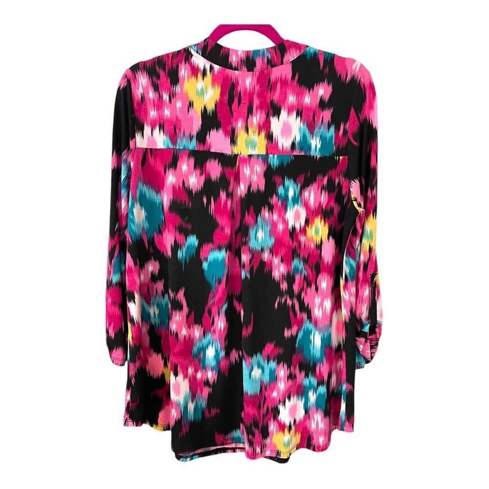 Floral Print Dear Scarlett Blouse - Size M - Picture 3 of 5